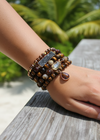 Boho Beaded Wrap Bracelet for Womens