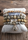 Boho Beaded Wrap Bracelet for Womens