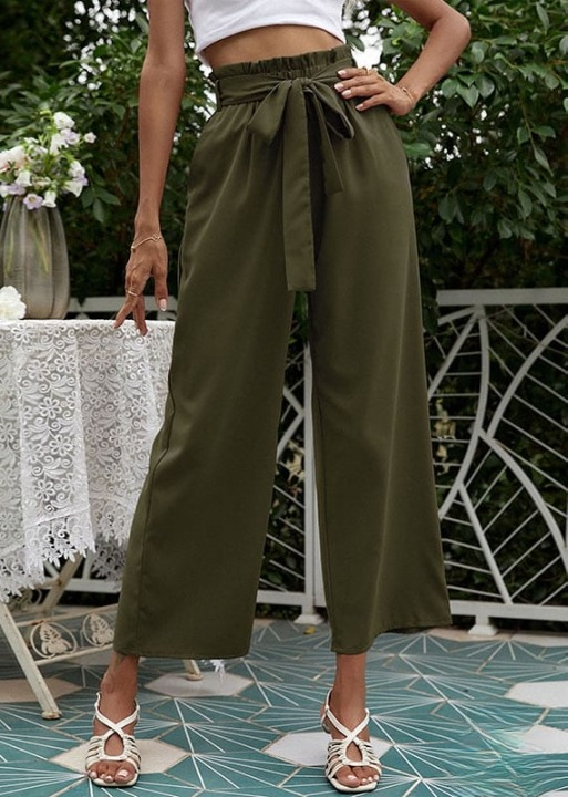 Boho  Wide Pants with high waist