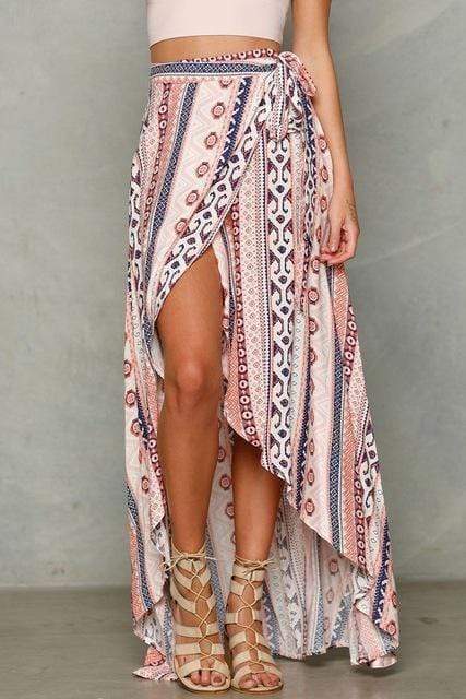 Maxi slit top summer skirt,cinnamon maxi skirt,long skirt,bohemian skirt,hippie skirt,long beach skirt,festival skirt