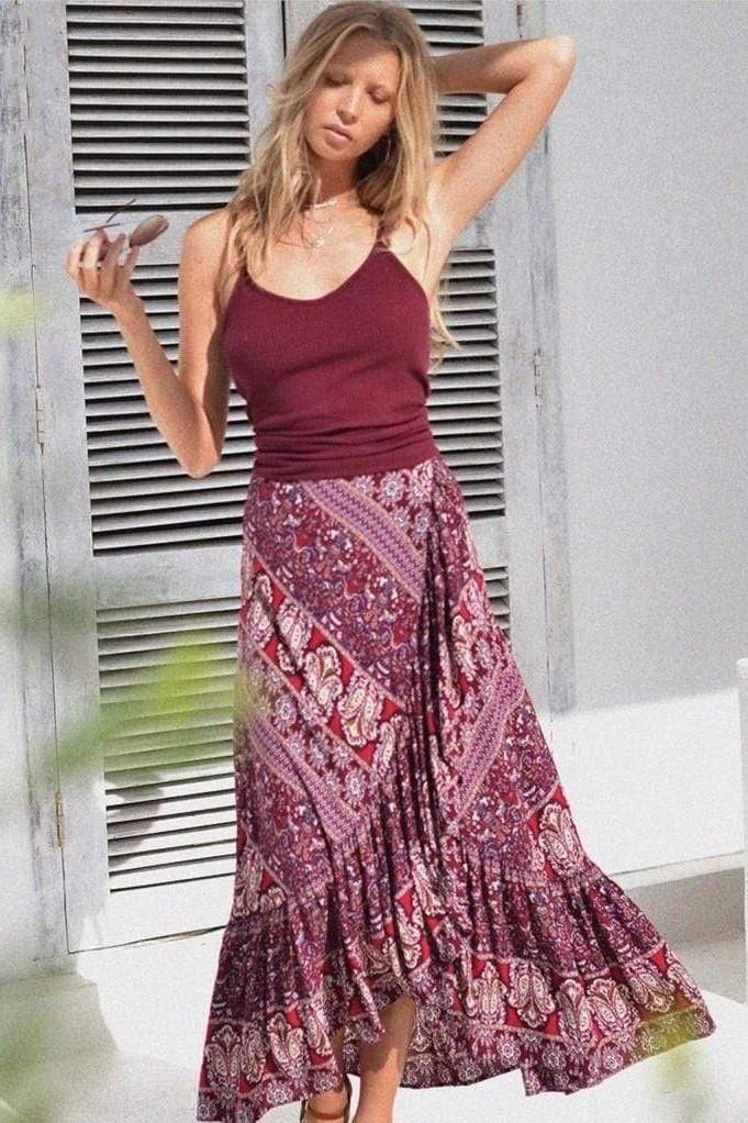 Jupe Longue Boho <br>Viscose