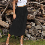 Jupe Longue Plissée & Elastique