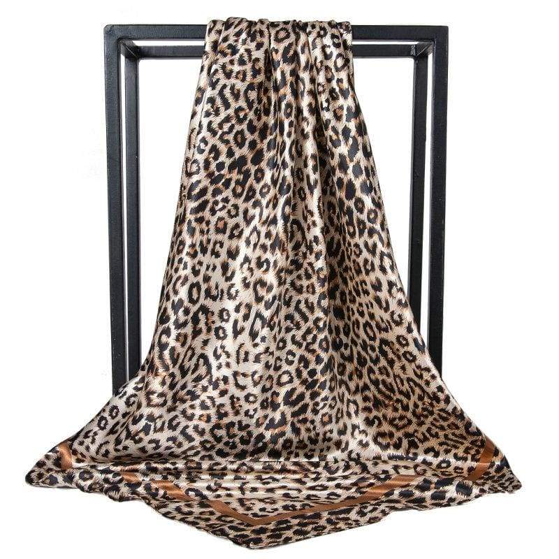 Boho Retro Leopard Scarf