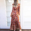 Maxi Floral Bohemian Dress