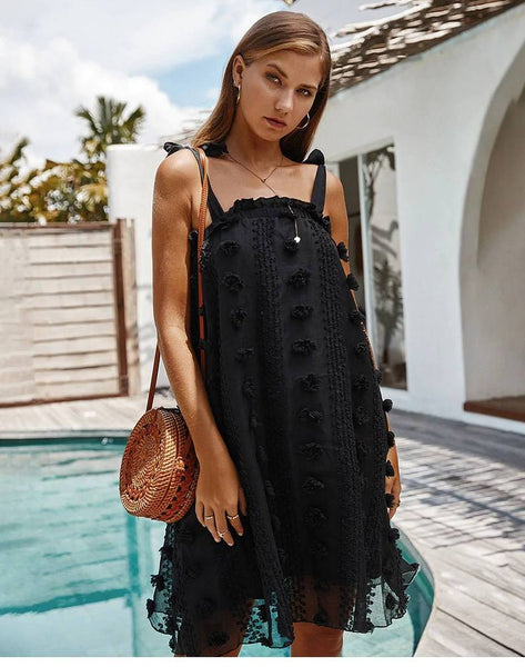 green emerald velvet dress BERITE Short Dress main image 0