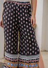 Boho Plus-size Pants with Split legs