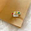 Boho Heart Shaped Open Ring