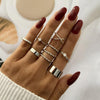 Boho Chic Ring Set