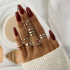 Boho Chic Ring Set