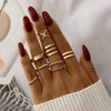 Boho Chic Ring Set