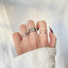 Boho Chic Ring Set