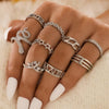 Boho Ring Set for Woman