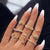 Boho Rings Set