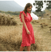 Robe Longue Boho Chic Rouge