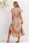 Robe Longue Imprimee Boho