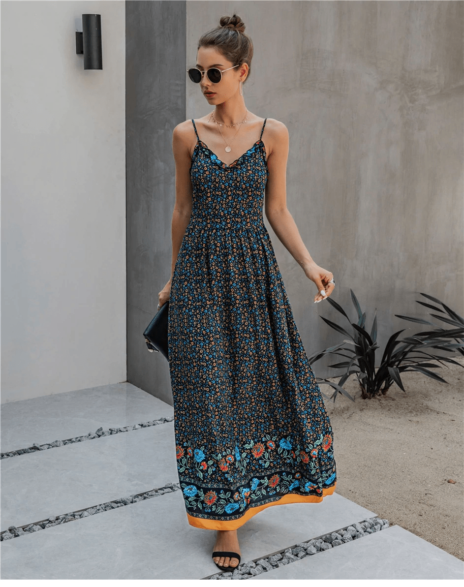 Robe Longue Plage Hippie