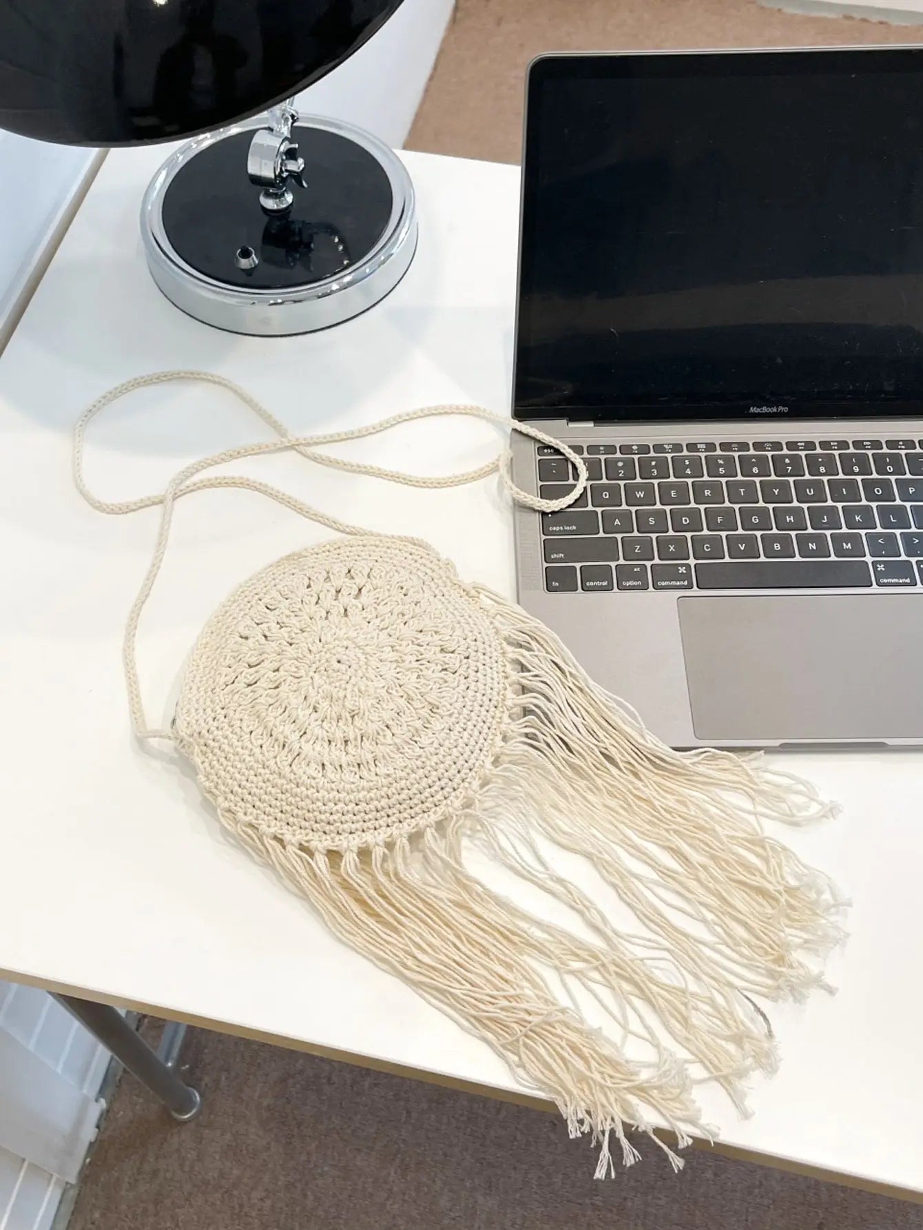 Fringe Crochet Boho Bag