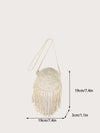 Fringe Crochet Boho Bag