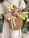 Boho Crossbody Straw Bags