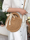 Boho Crossbody Straw Bags