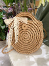 Boho Crossbody Straw Bags