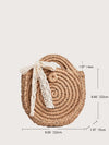 Boho Crossbody Straw Bags