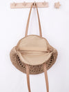 Round Boho Straw Bags