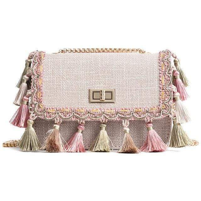 Sac Boho Chic Pompom