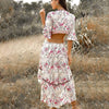 Split Boho Chic Dress