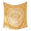 Yellow Floral Boho Tapestry