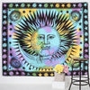 Boho Sun Moon Tapestry