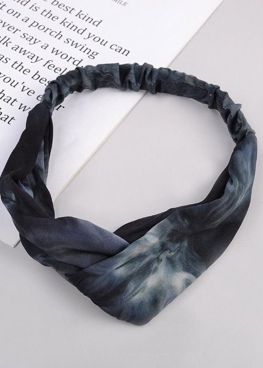 Boho Headband with Tie-Dye pattern