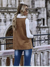 Boho Sheepskin Sleeveless jacket