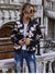 Boho Bomber Jacket with Floral Print