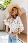 White Bohemian Blouse