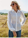 White Boho Blouse