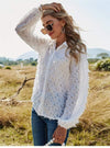 White Boho Blouse