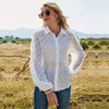 White Boho Blouse