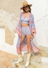 Pretty Boho Kimono Floral Pastel