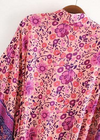 Pretty Boho Kimono Pink floral