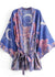 Trendy Purple Boho Kimono Original print