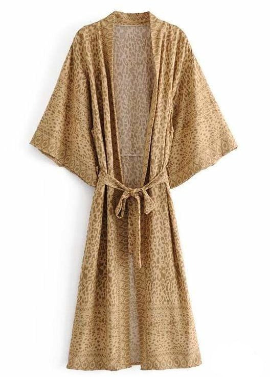 Women's Chic Kensia Boho Kimono Dress