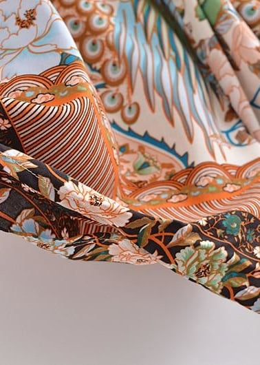 Beautiful Floral Boho Belted Kimono