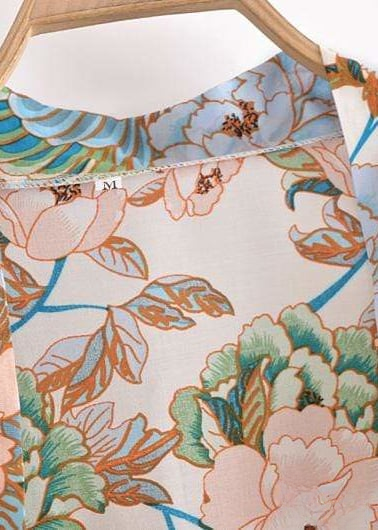 Beautiful Floral Boho Belted Kimono