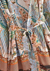 Beautiful Floral Boho Belted Kimono