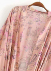 Cute Boho Kimono Pink Floral