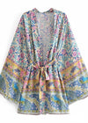 Whitney Summer Floral Boho kimono