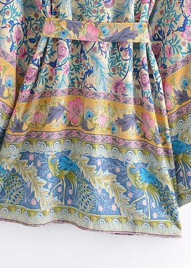 Whitney Summer Floral Boho kimono