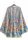 Whitney Summer Floral Boho kimono