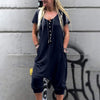 Romper Boho Buttoned Dungarees